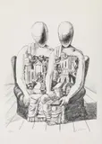 Gli Archeologi by Giorgio de Chirico, 1969, lithograph, offered Dec 2012