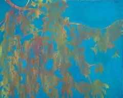 Senza titolo by Aldo Bergolli, 1970, acrylic on canvas, offered Dec 2012