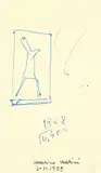 Marino Marini, Cavallo e cavaliere, 1959, inchiostro on paper