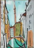 Venezia by Giulio Turcato, oil on canvas, offered Dec 2012