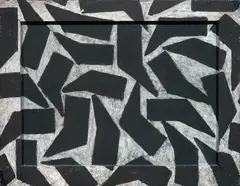 Alberto Garutti, Senza titolo, 1990, mixed media on panel