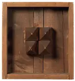 Mario Ceroli, Senza titolo, 1961, Scultura in legno