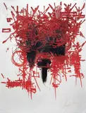 Georges Mathieu, Nicephore II, 1956, oil on canvas