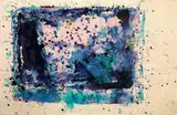 Sf 75-668 by Sam Francis, 1975, acrylic on paper, offered Dec 2012