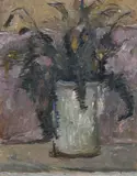 Vaso di fiori by Mario Marcucci, oil on canvas applicata on panel, offered Oct 2012