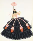Erté, La Rose «Belle de Lyon»