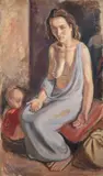 Elisabeth Chaplin, Mendicante con Bambino (La Miseria)