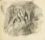 Gustave Doré, Studio per «Le anime dannate»