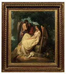 Gruppo di angeli by Vincenzo Cabianca, 1861, oil on canvas, offered Oct 2012