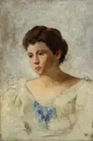 Alessandro Milesi, Volto di fanciulla
