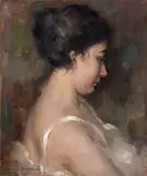 Vittorio Gussoni, Donna di profilo