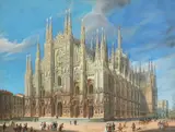 Giovanni Migliara, Duomo di Milano