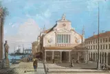Giuseppe Bernardino Bison, Veduta di San Giacomo di Rialto