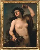 Jacques Antoine Vallin, Baccante, oil on canvas