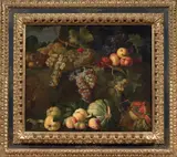 Marco Antonio Rizzi, Natura morta di frutta, oil on canvas