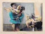 Fernando Botero, Muchacho con un gallo