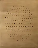 Lucio Fontana, Concetto spaziale, 1966, oil on canvas
