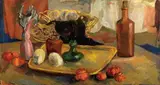 Renato Guttuso, Tavolo con natura morta