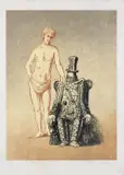Il riposo dell'archeologo by Giorgio de Chirico, 1972, lithograph a colori, offered May 2012