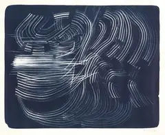 Hans Hartung, L 10 1973, 1973, lithograph