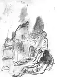 Felice Carena, Frate e poveri