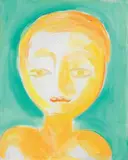 Testa by Virgilio Guidi, 1978, oil on canvas, offered May 2012