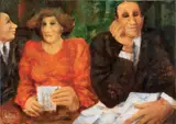 Remo Squillantini, Al caffè
