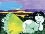 Domenico Cantatore, Piccola figura a farfalla