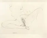 Hans Bellmer, Nudo, pencil on paper