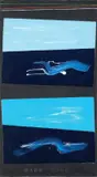 Mare mare by Franco Angeli, 1975, enamel on canvas, offered May 2012