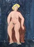 Enrico Baj, Piccolo nudo seduto