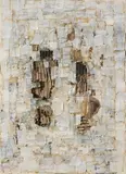 Germano Sartelli, Senza titolo, 1959, collage and mixed media on card