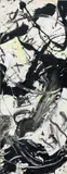 Emilio Vedova, Transiti 86-3, 1986, acrylic on paper applicata on canvas