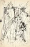 Senza titolo by Camille Bryen, 1954, inchiostro on paper, offered May 2012