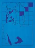 Senza titolo by Tano Festa, 1973, enamel on canvas, offered May 2012