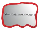 Frattali by Michelangelo Pistoletto, 1999, acrylic on specchio sagomato, offered May 2012