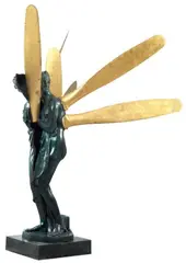 Libellula by Arman, 1997, scultura in bronze, offered May 2012