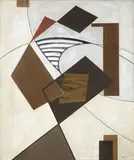 Mauro Reggiani, Composizione, 1949, oil and tempera on canvas
