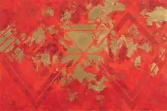 Luis Feito, Senza titolo, 1986, oil on canvas