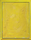 Gianni Dessì, In cornice, 2004, oil on canvas in cornice d'artista