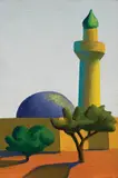 Oman by Salvo, 1999, oil on panel, offered May 2012