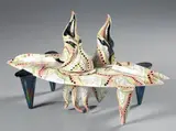 Bertozzi and Casoni, Calamaio, Scultura in ceramica policroma