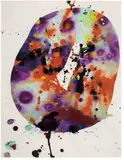 Senza titolo (SF74-322) by Sam Francis, 1974, acrylic on paper, offered May 2012