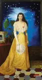 Marina by Franco Angeli, 1969, oil on canvas, offered May 2012