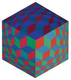 Hat-VI by Victor Vasarely, 1971, acrylic on panel, offered May 2012
