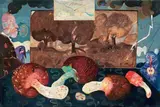 Puzzle n. 1 by Antonio Possenti, oil on canvas, offered Apr 2012