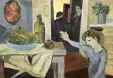Renzo Grazzini, Interno con figure