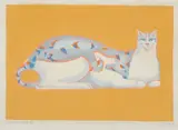 Marcello Guasti, Gatto su fondo giallo