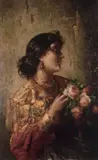 Vincenzo Irolli, Fanciulla con rose