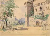 Paolo Sala, Bozzetto di scena: Castello di Svarten
